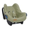 Olijfgroene beschermhoes voor autostoel groep 0 - Car seat cover pure olive 0+